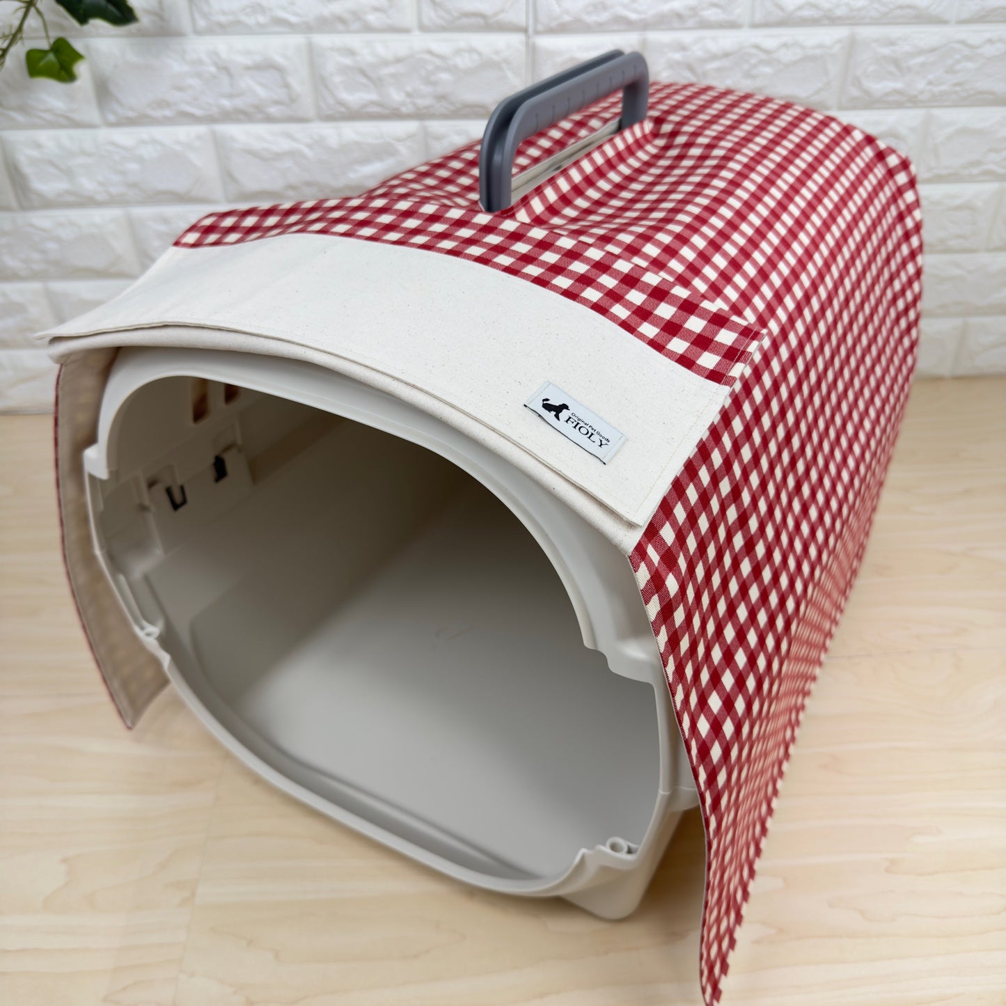 【送料無料】犬猫用クレートカバー|スポッとかぶせるやさしい目隠しカバー