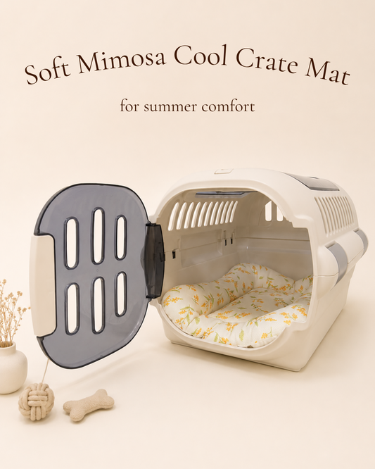 Soft Mimosa Cool Crate Mat|接触冷感クレートマット|4サイズ展開|送料無料
