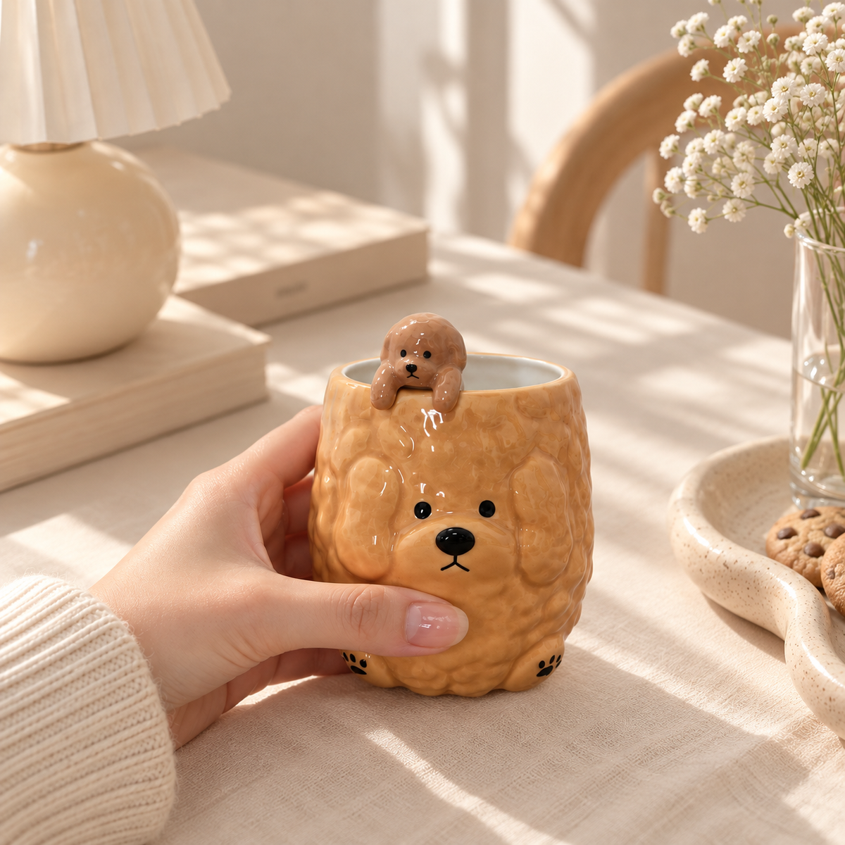 Little Buddy Mug|わんわんマグ&スプーンセット|3デザイン|送料無料