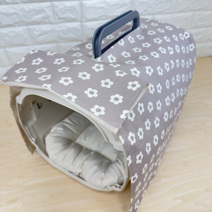 【送料無料】Sサイズ 犬猫用クレートカバー｜スポッとかぶせるやさしい目隠しカバー