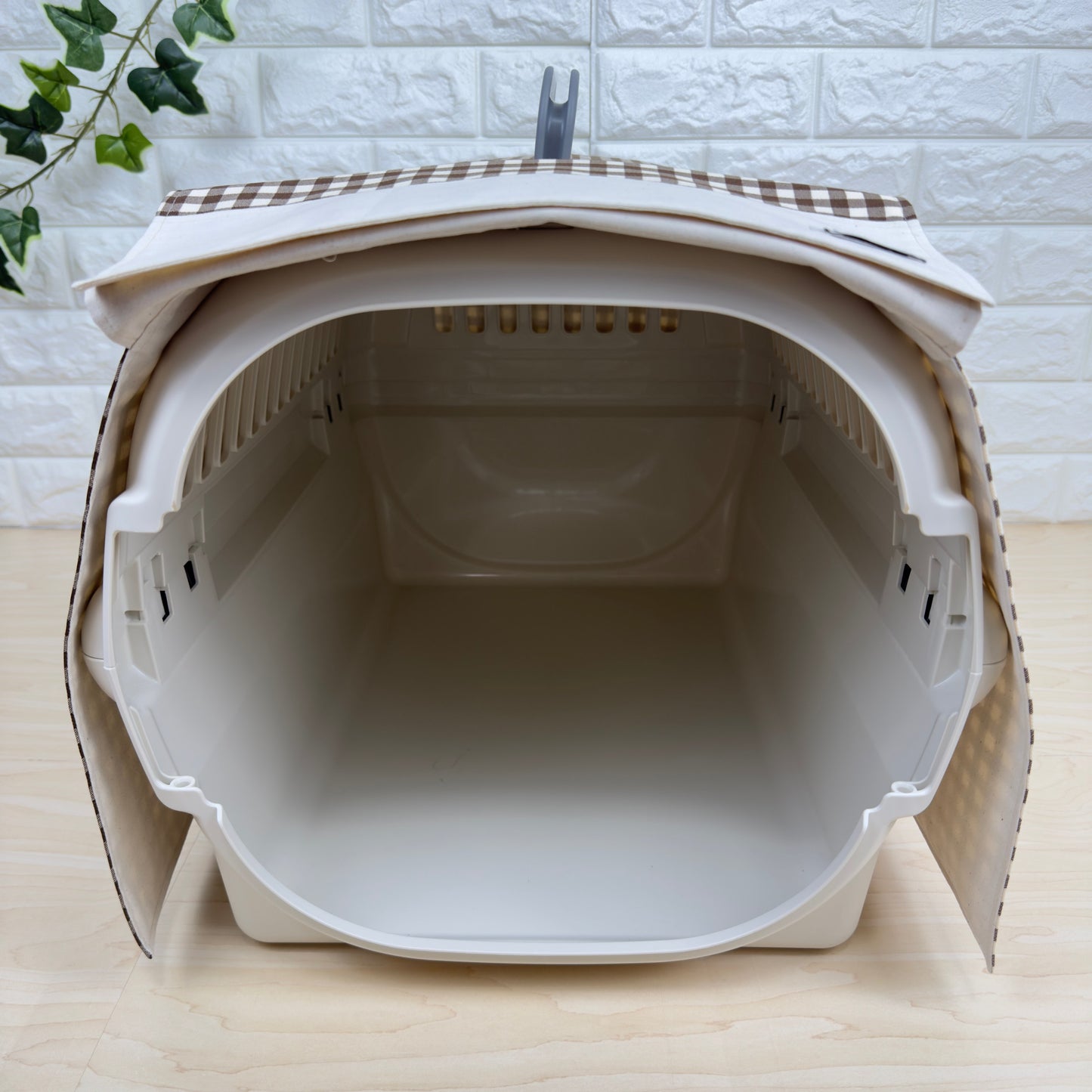 【送料無料】犬猫用クレートカバー｜スポッとかぶせるやさしい目隠しカバー