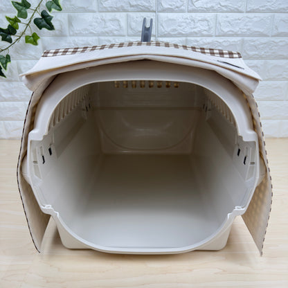 【送料無料】犬猫用クレートカバー｜スポッとかぶせるやさしい目隠しカバー