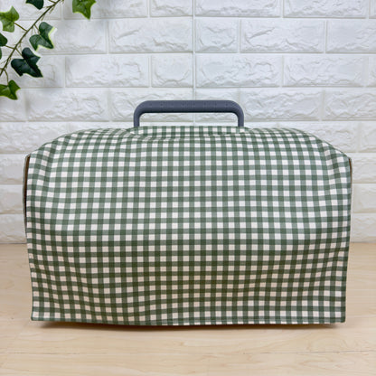 【送料無料】Sサイズ 犬猫用クレートカバー｜スポッとかぶせるやさしい目隠しカバー　ギンガムチェック柄