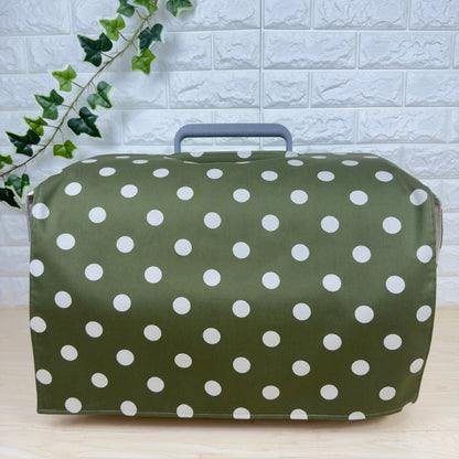 【送料無料】Sサイズ 犬猫用クレートカバー｜スポッとかぶせるやさしい目隠しカバー　ハーフドット柄