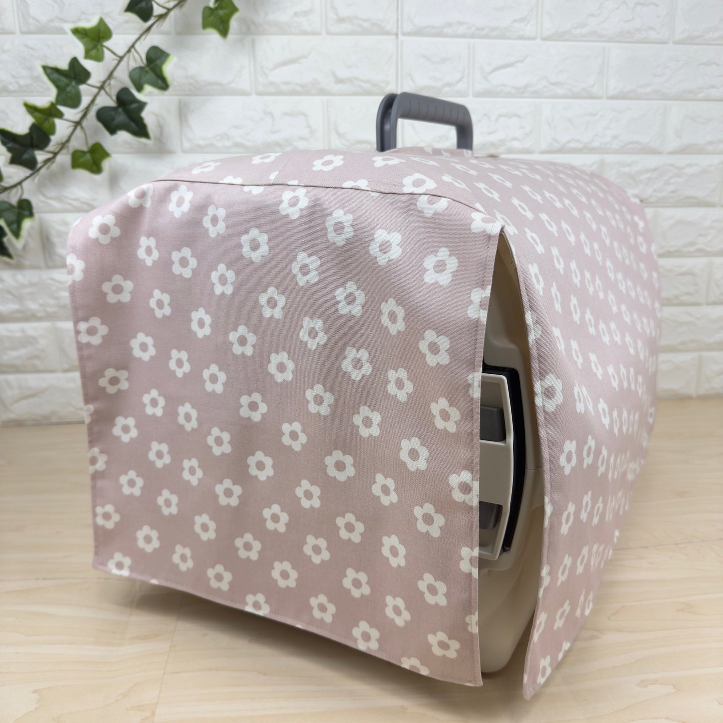 【送料無料】Mサイズ 犬猫用クレートカバー｜スポッとかぶせるやさしい目隠しカバー