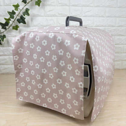 【送料無料】Mサイズ 犬猫用クレートカバー｜スポッとかぶせるやさしい目隠しカバー