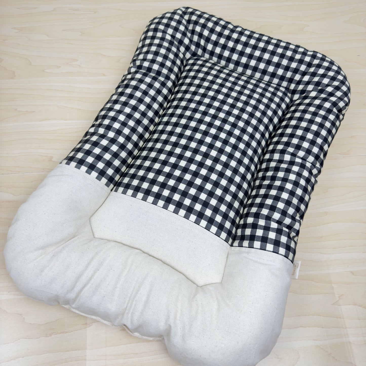 【送料無料】犬猫用 クレートマット Mサイズ｜キャリー・おでかけにも便利 　ハーフギンガムチェック柄 　全５色