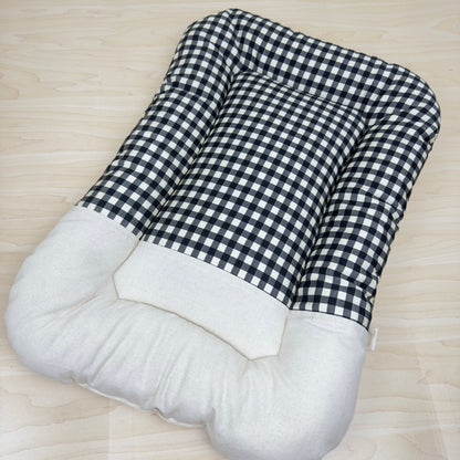 【送料無料】犬猫用 クレートマット Mサイズ｜キャリー・おでかけにも便利 　ハーフギンガムチェック柄 　全５色