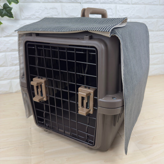 【送料無料】S+サイズ｜アイリスオーヤマ ATC-530対応 クレートカバー｜犬猫用 やさしい目隠しカバー