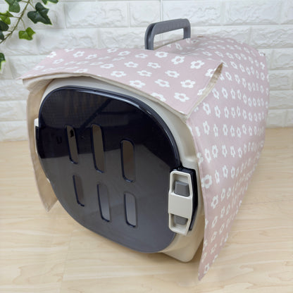 【送料無料】Mサイズ 犬猫用クレートカバー｜スポッとかぶせるやさしい目隠しカバー