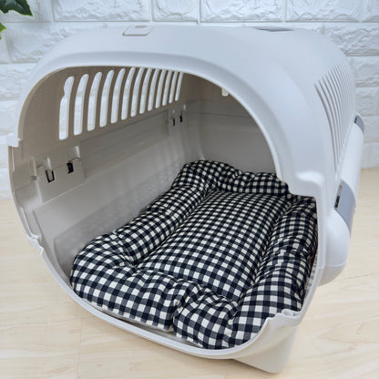 【送料無料】犬猫用 クレートマット Mサイズ｜キャリー・おでかけにも便利 　ギンガムチェック柄 　全５色