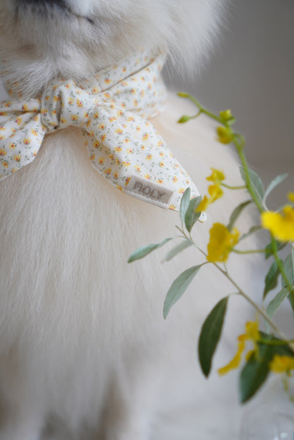 Breeze Bandana － ひんやりクールバンダナ － Yellow flower ｜ 送料無料 ｜ 4サイズ展開（XS/S/M/L）