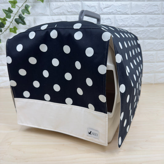 【送料無料】Mサイズ 犬猫用クレートカバー｜スポッとかぶせるやさしい目隠しカバー