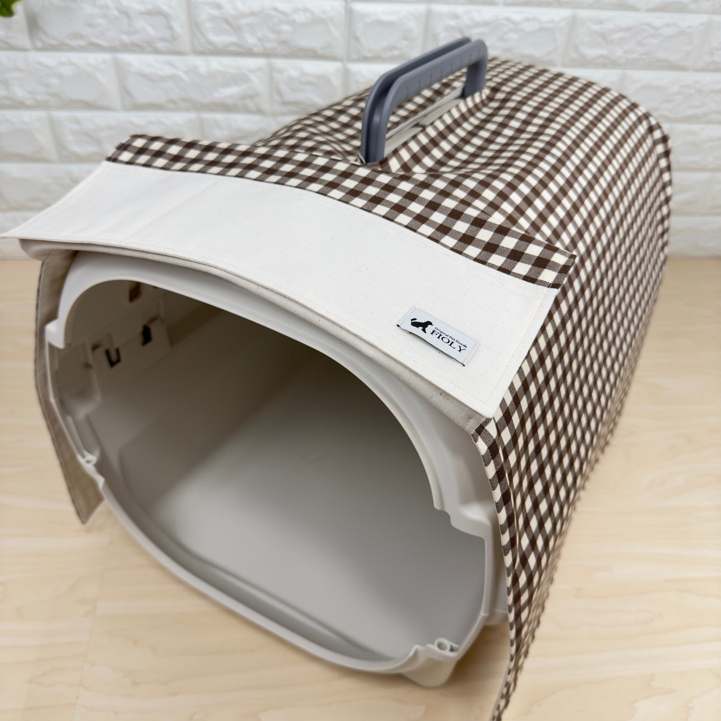 【送料無料】犬猫用クレートカバー｜スポッとかぶせるやさしい目隠しカバー