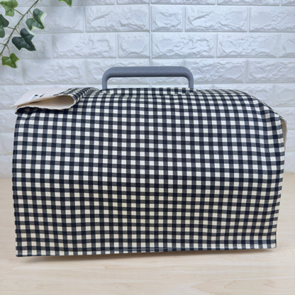 【送料無料】Sサイズ 犬猫用クレートカバー｜スポッとかぶせるやさしい目隠しカバー　ギンガムチェック柄