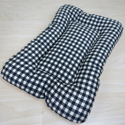 【送料無料】犬猫用 クレートマット Sサイズ｜キャリー・おでかけにも便利　ギンガムチェック柄