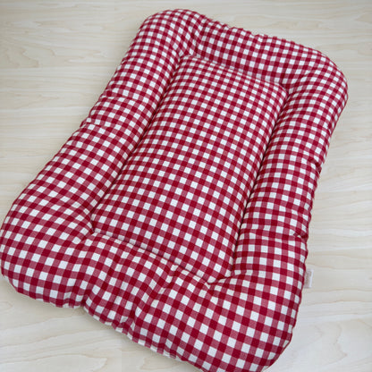 【送料無料】犬猫用 クレートマット Mサイズ｜キャリー・おでかけにも便利 　ギンガムチェック柄 　全５色