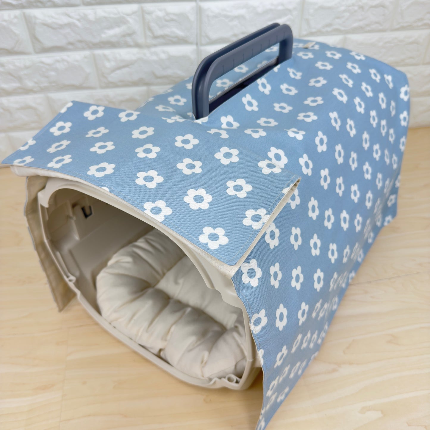 【送料無料】Sサイズ 犬猫用クレートカバー｜スポッとかぶせるやさしい目隠しカバー