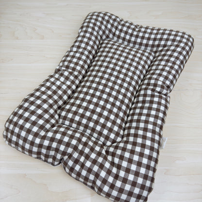 【送料無料】犬猫用 クレートマット Sサイズ｜キャリー・おでかけにも便利　ギンガムチェック柄