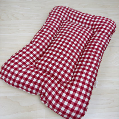 【送料無料】犬猫用 クレートマット Sサイズ｜キャリー・おでかけにも便利　ギンガムチェック柄