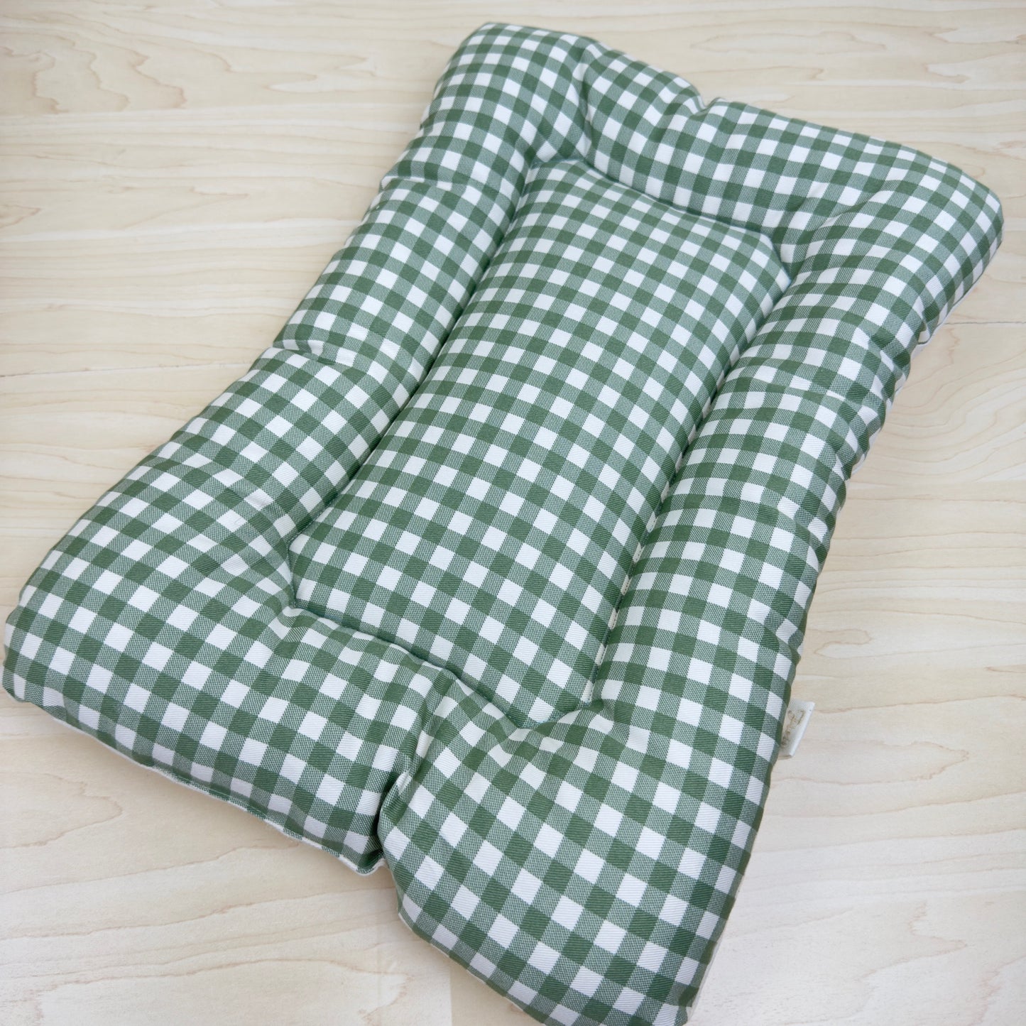 【送料無料】犬猫用 クレートマット Sサイズ｜キャリー・おでかけにも便利　ギンガムチェック柄