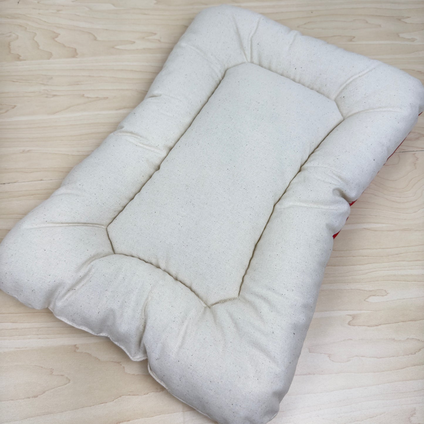 【送料無料】犬猫用 クレートマット Sサイズ｜キャリー・おでかけにも便利　ハーフギンガムチェック柄