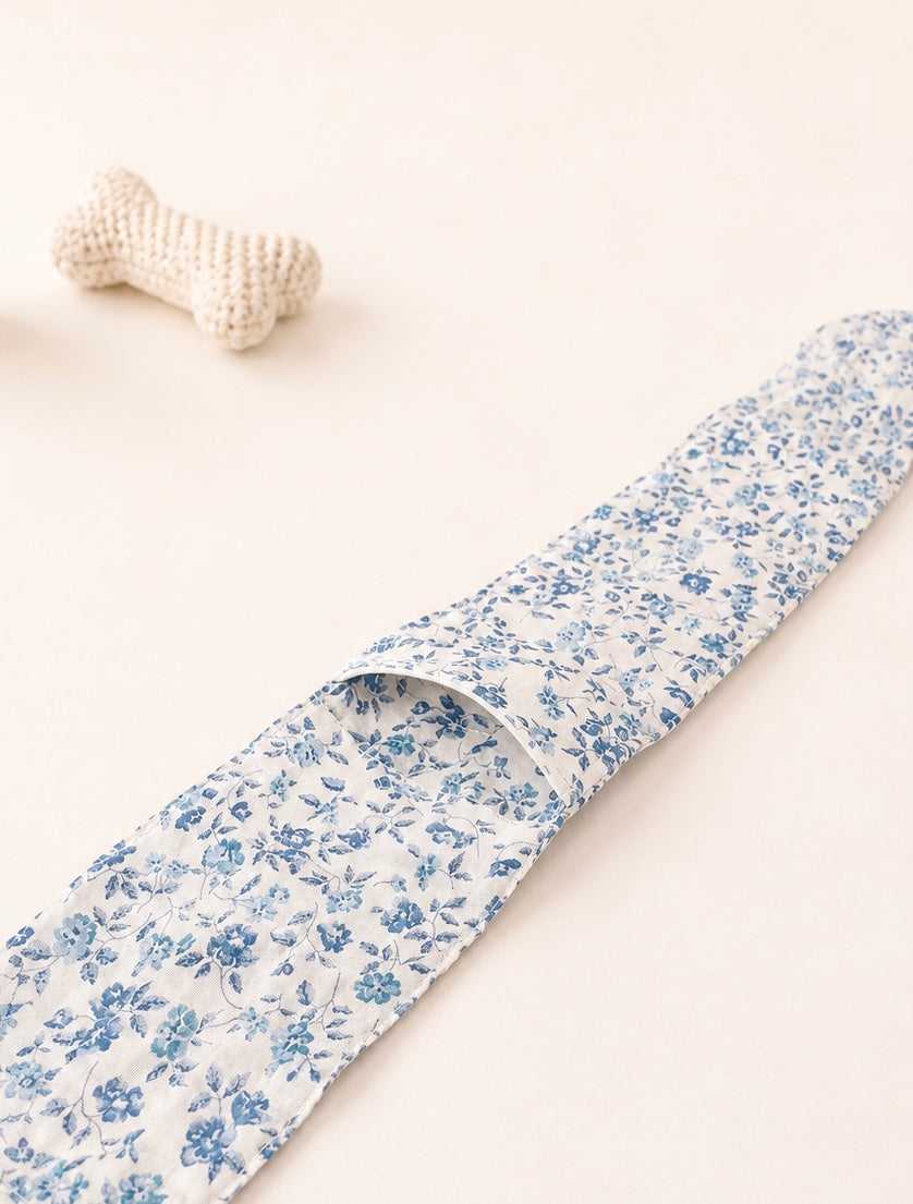 Breeze Bandana － ひんやりクールバンダナ － Blue Garden｜ 送料無料 ｜ 4サイズ展開（XS/S/M/L）