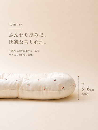 Mini Cherry Cart Cushion｜ペットカートクッション｜コットン100％｜4サイズ展開｜送料無料