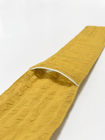 Breeze Bandana － ひんやりクールバンダナ － honey mustard ｜ 送料無料 ｜ 3サイズ展開（XS/S/M)）