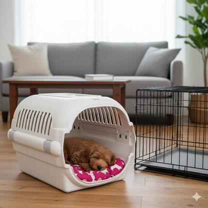 【送料無料】犬猫用 クレートマット S/Mサイズ｜キャリー・おでかけにも便利