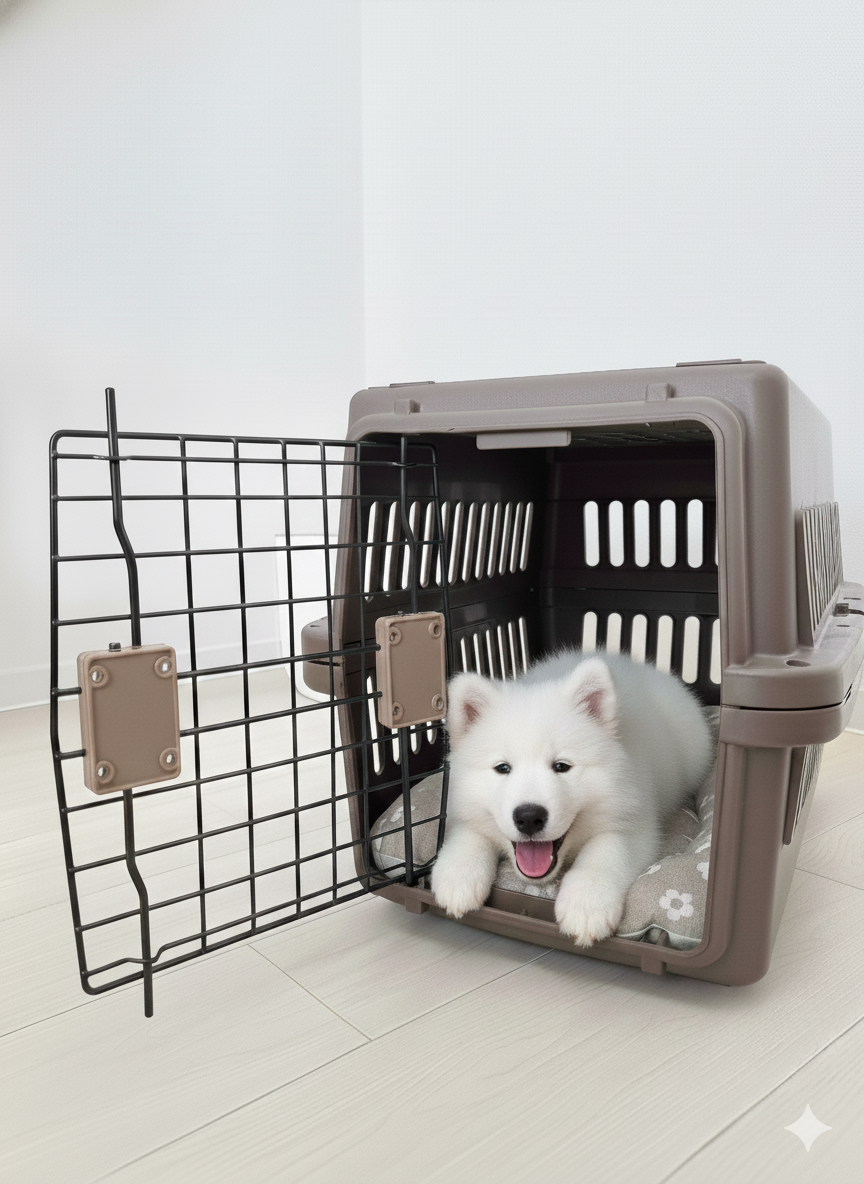 【送料無料】クレートマット アイリスオーヤマ エアトラベルキャリー対応 S＋サイズ　ATC-530対応小花柄