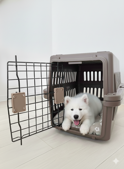 【送料無料】クレートマット アイリスオーヤマ エアトラベルキャリー対応 S＋サイズ　ATC-530対応小花柄