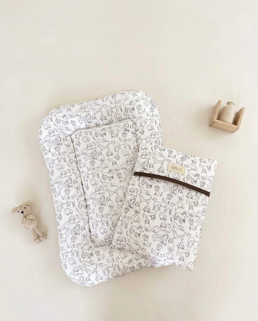 Sketch Cool Crate Mat｜接触冷感クレートマット｜4サイズ展開｜送料無料