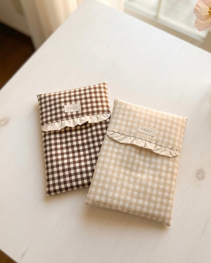 やさしくひんやり アイス枕カバー｜gingham check（アイスノン対応）【送料無料】